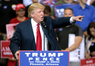 Donald Trump during campaigning